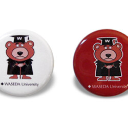 缶バッジ ワセダベア 缶バッジ ワセダベア|早稲田グッズ