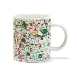 早稲田マップマグカップ【冬季限定カラー01】X'mas