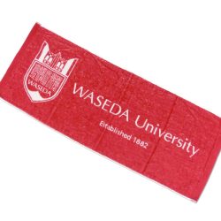 今治産ジャカードフェイスタオル<br />1,300円 今治産ジャカードフェイスタオル|早稲田グッズ