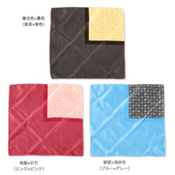 【東京染小紋】早稲田大学×富田染工芸 チーフ｜早稲田グッズ