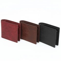 イタリアンレザー 二つ折り財布<br />12,800円 イタリアンレザー 二つ折り財布